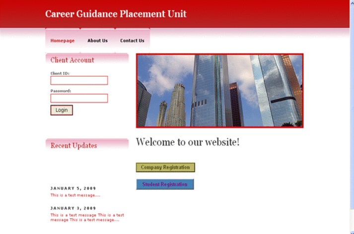 Career Guidance and Placement System