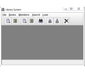 Java Library Management System